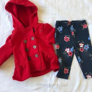 Girls Tommy Hilfiger Pant & Jacket Set